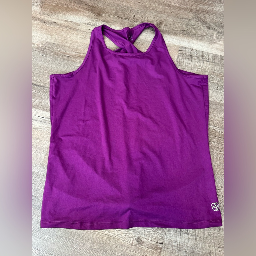 Daisy Fuentes Vibrant Purple Tank Top